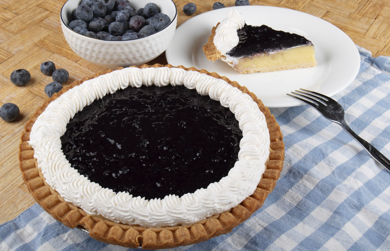 Blueberry Cream Pie